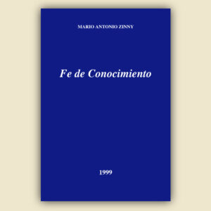 Fe de conocimiento.